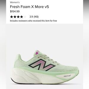 Size 9 New Balance X More v5 WIDE